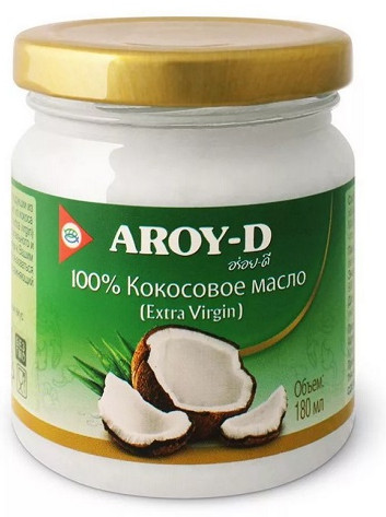 Aroy-D Масло кокосовое 180 мл