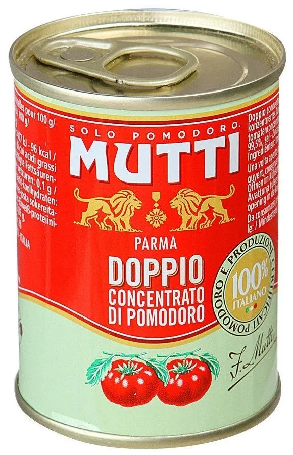 Томатная паста Mutti двойной концентрации, 440 г, Италия