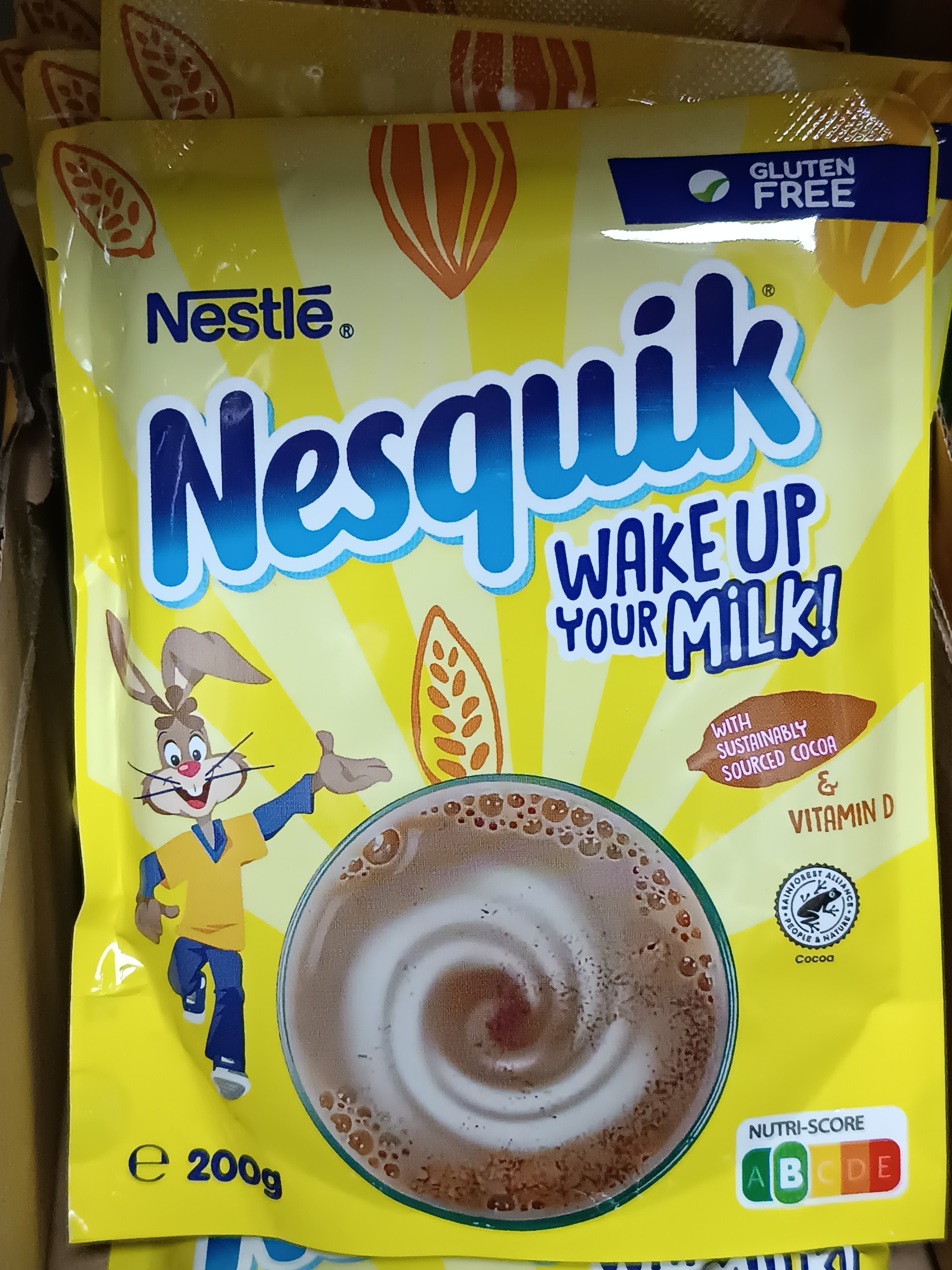Какао Nesquik безглютена 200 грамм