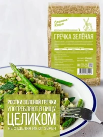 Гречка зеленая Сашина Каша 500 грамм