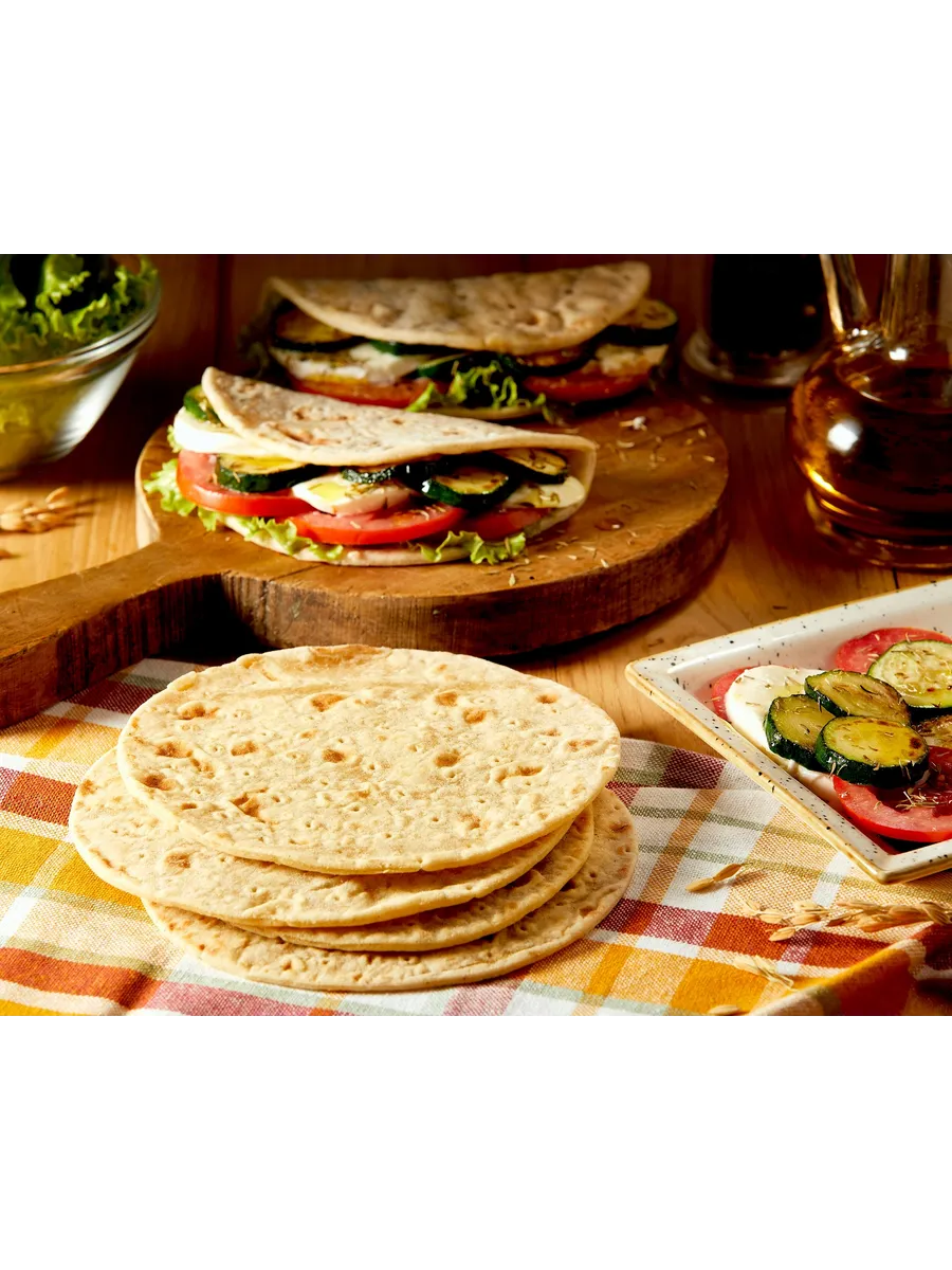 Хлебные лепешки Mini Piadina  180 грамм