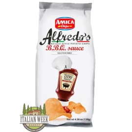 Безглютеновые картофельные чипсы со вкусом барбекю, 130 грамм