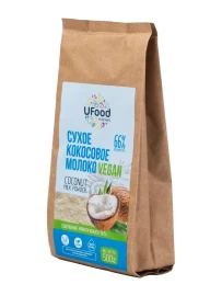 Сухое кокосовое молоко жирность 66% 500 грамм