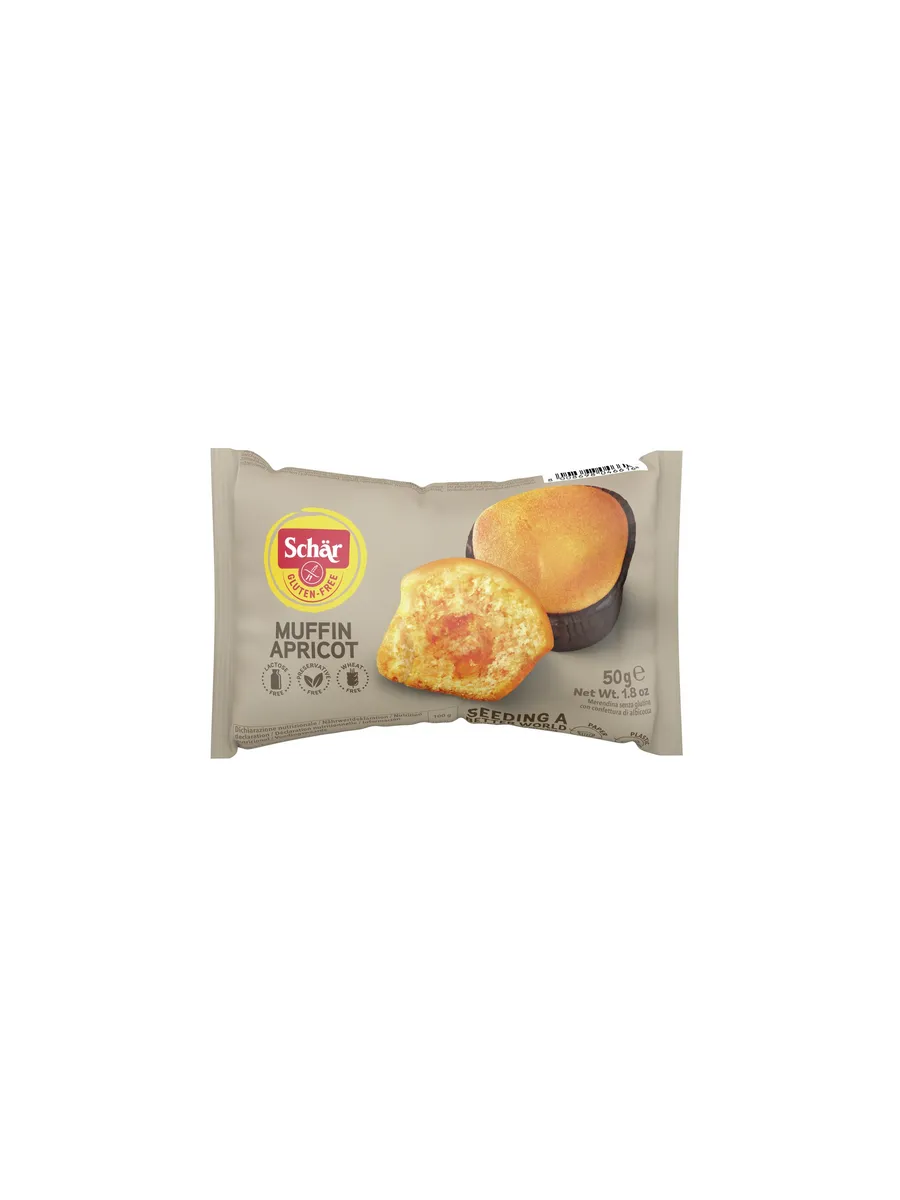 Кексы с абрикосовым джемом "Muffin Apricot", 50 г